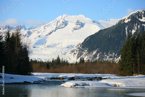 snowy mountain