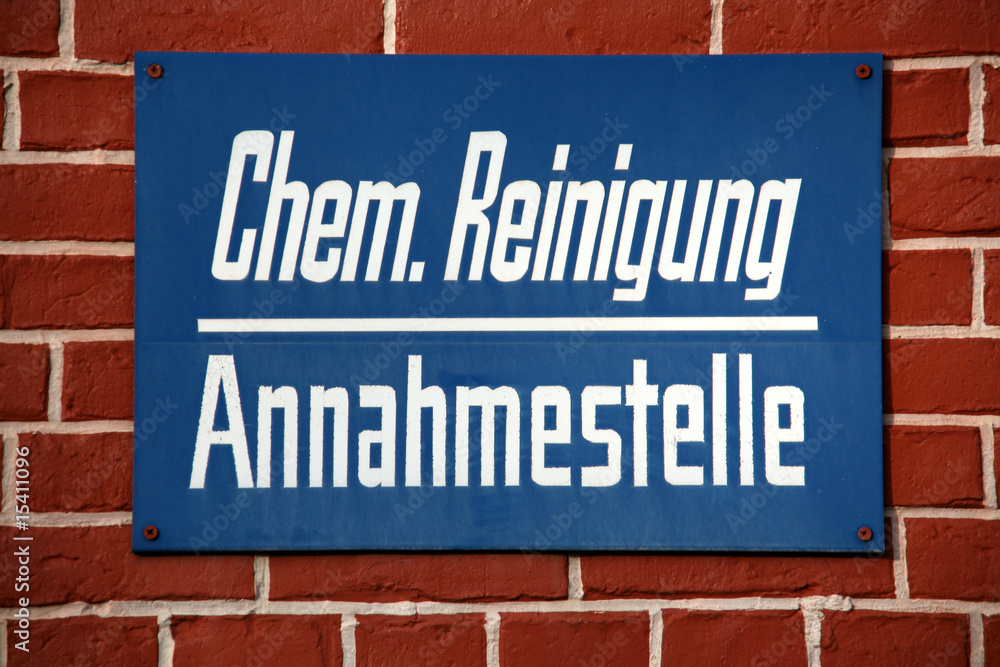 Obraz premium Reinigung