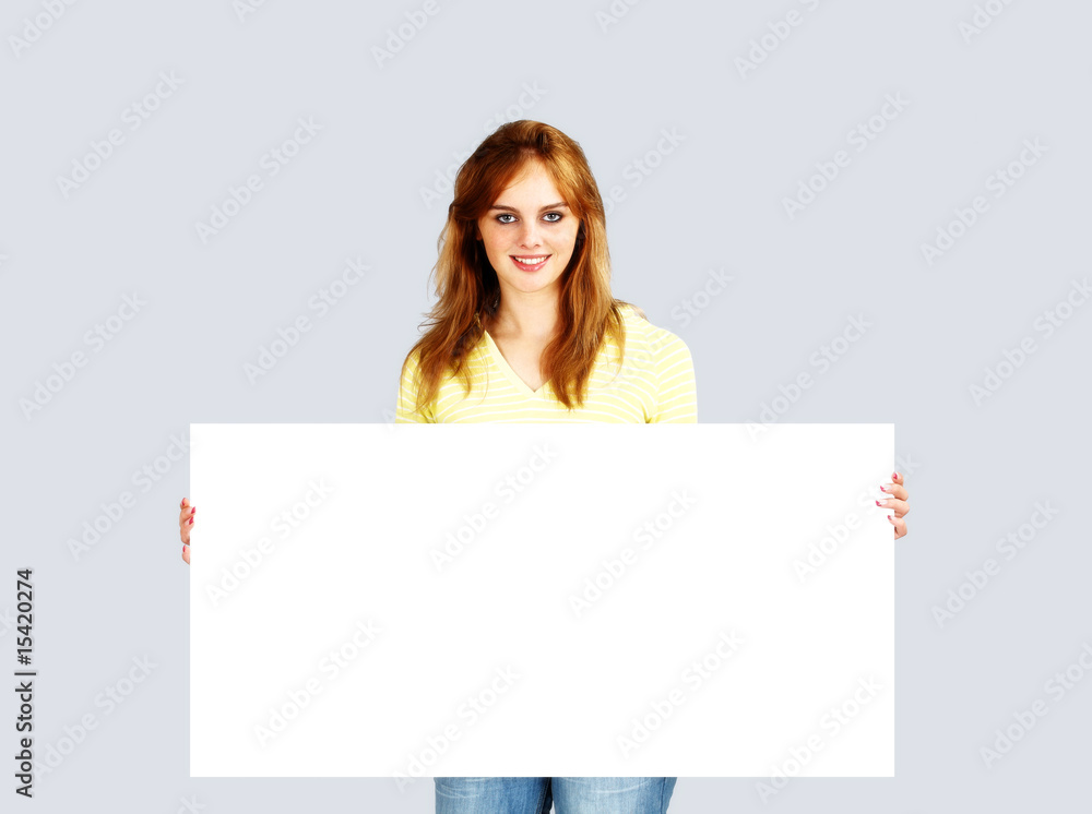 Text und Werbefläche