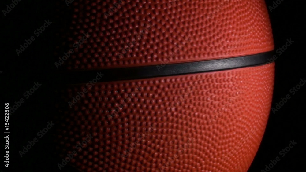Basketball against black seamless loop - HD Basketball against black seamless loop - HD