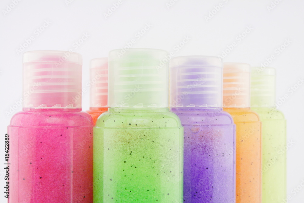 Fototapeta premium colorful bottles