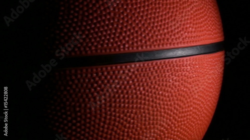 Basketball against black seamless loop - HD