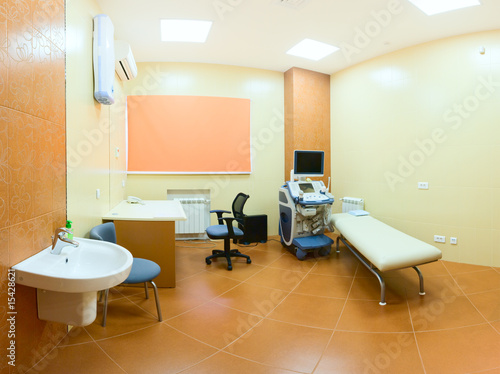 Procedural room in hospital