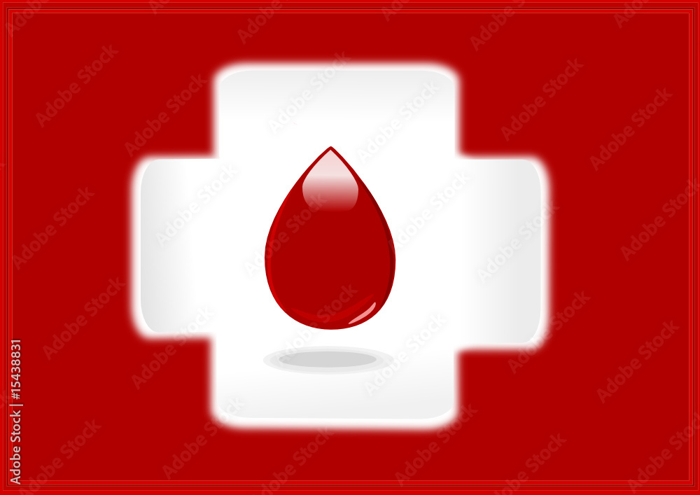 Fototapeta premium blut illustration
