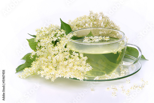 Tee Holunderblüte - tea elder flower 04