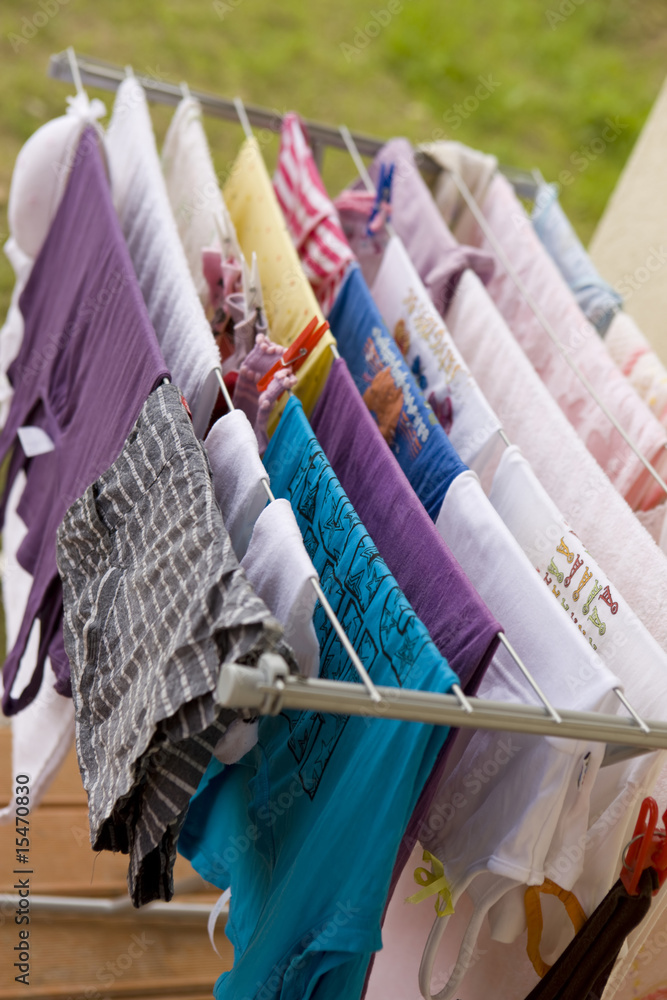 Washday in spring