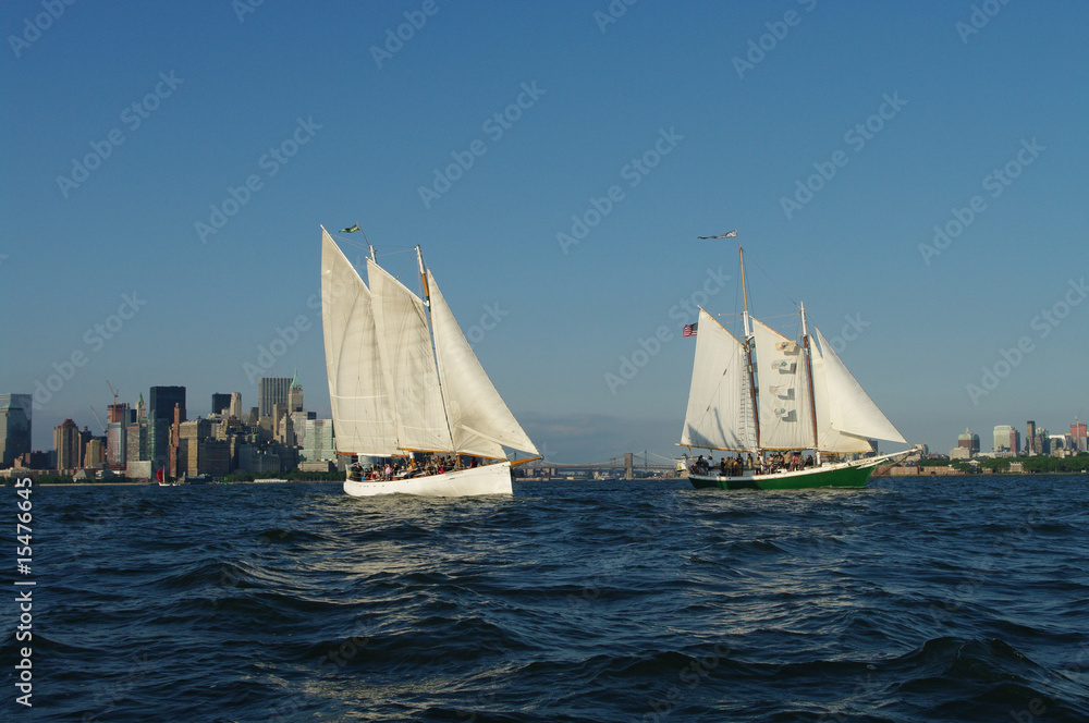 Fototapeta premium Voilier New York