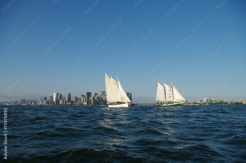 Fototapeta premium Voilier New York