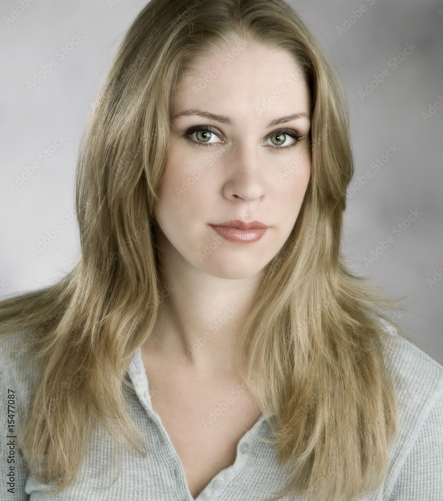 Naklejka premium beautiful woman