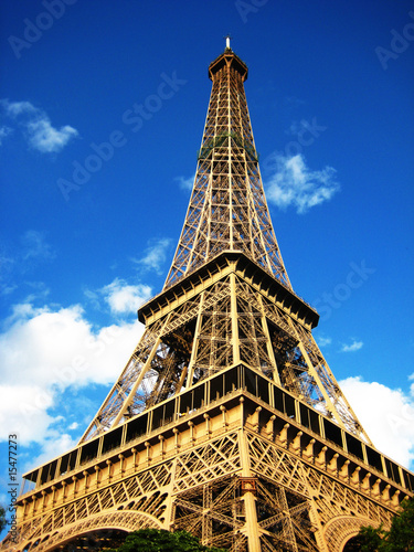 Eiffel Tower in France © jchau