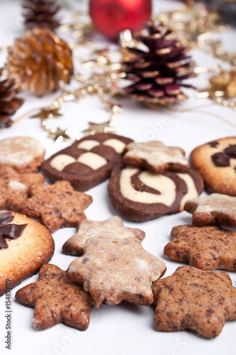 big pile of various cookies