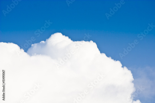 Canvas Print Cumulonimbus clouds