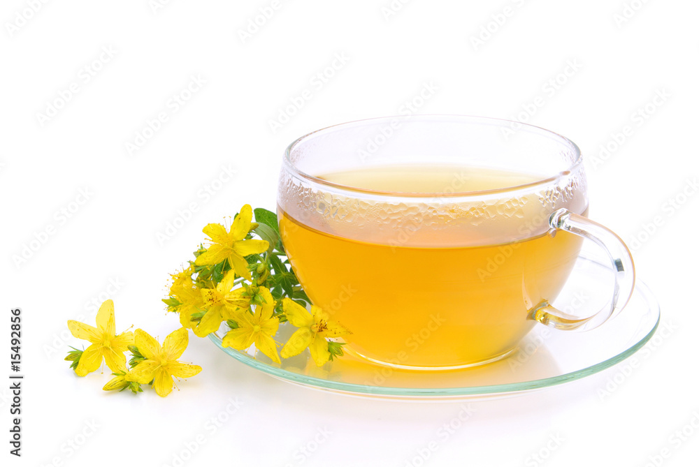 Tee Johanniskraut- tea St Johns wort 06 Tee Johanniskraut- tea St Johns wort 06