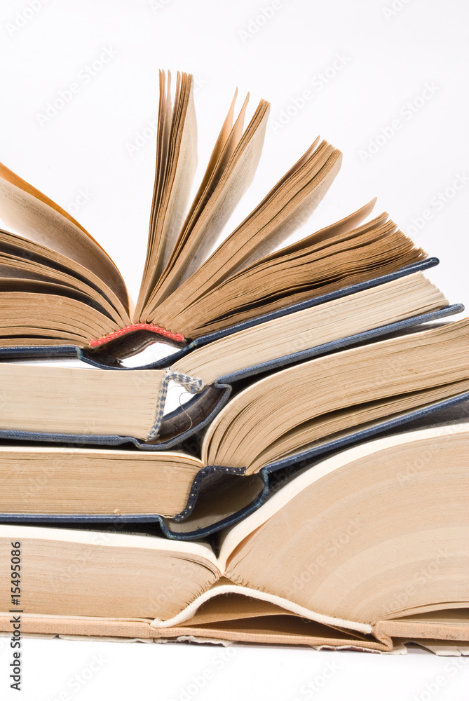 book on the white background book on the white background