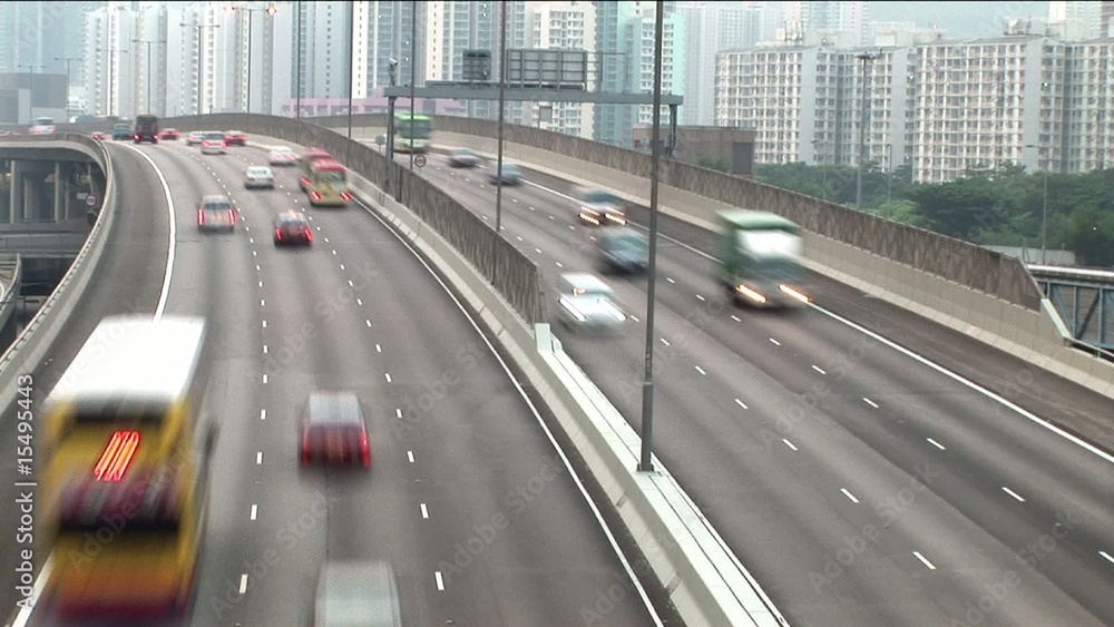Daytime Traffic Timelapse with blurred motion Daytime Traffic Timelapse with blurred motion