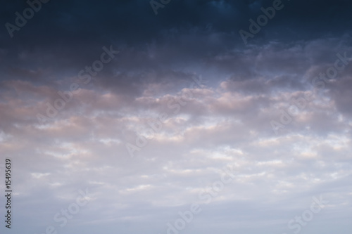 Tableau sur toile Cumulonimbus clouds