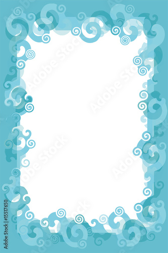 cornice blu