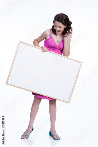 Young Emotional Woman