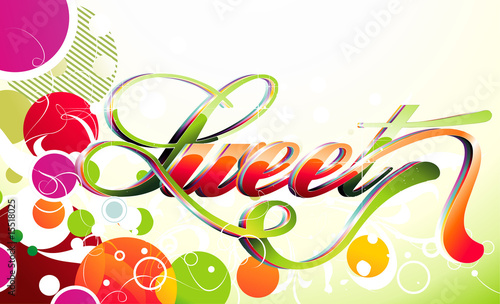 Sweet word vector