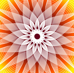 Fototapete Psychedelisch Abstrakter Hintergrund in Pastellfarben  © L.Bouvier