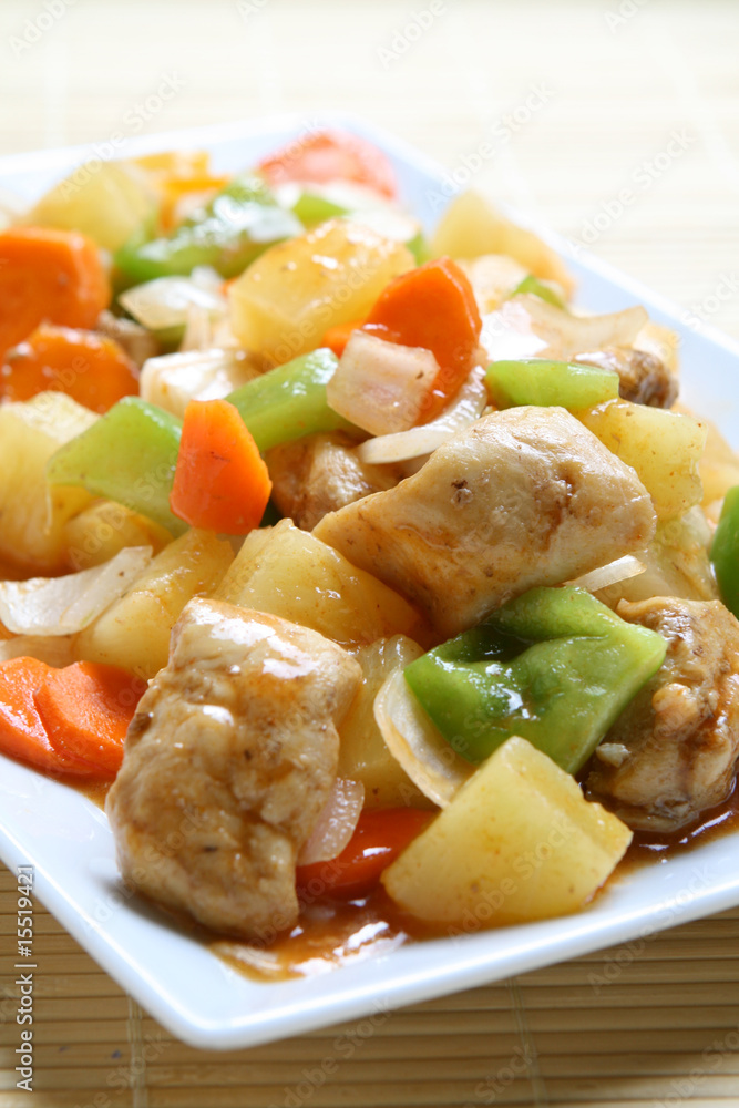 Sweet and Sour Chicken Sweet and Sour Chicken