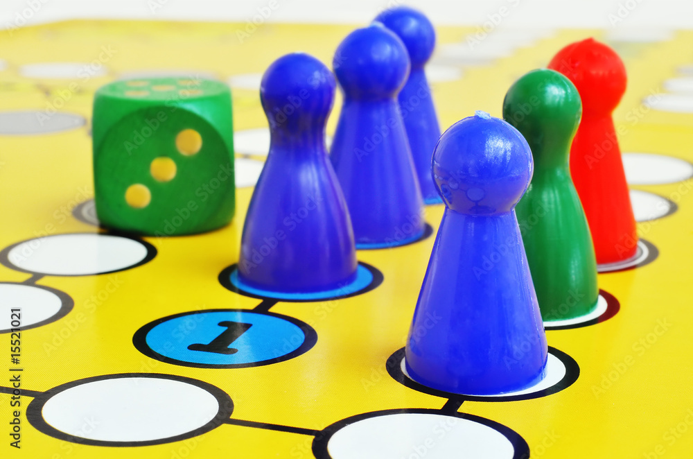 gesellschaftsspiel StockFoto Adobe Stock