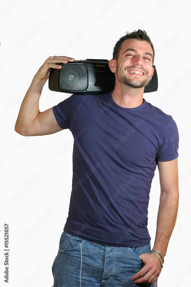 ragazzo con stereo 2 ragazzo con stereo 2