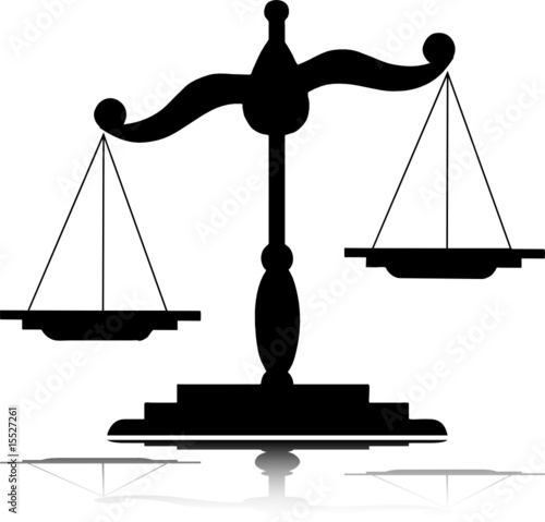 scales vector silhouettes