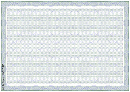vector secure blank certificate template