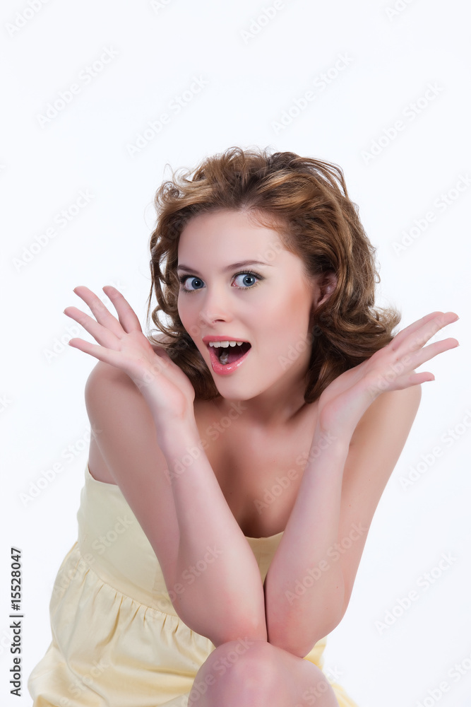 Young Emotional Woman Young Emotional Woman