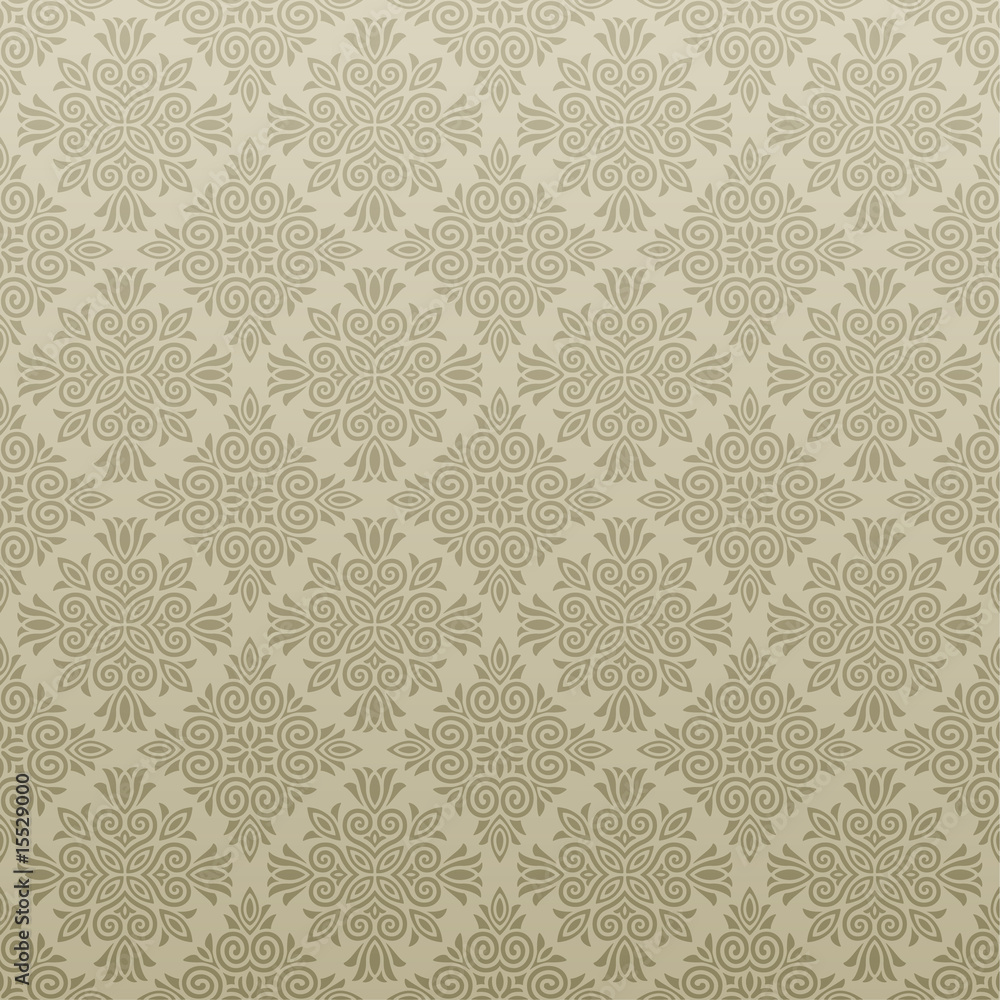 Fototapeta premium Seamless Ornamental Wallpaper