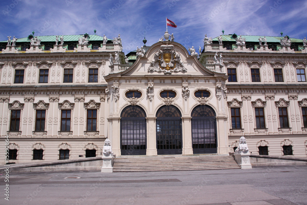 Obraz premium Schloss Belevdere 3