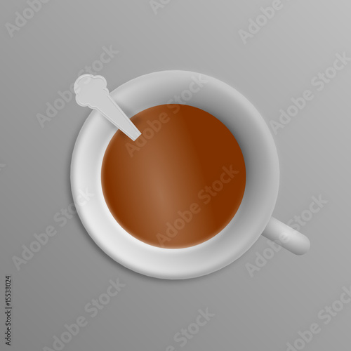 kaffeetasse von oben II