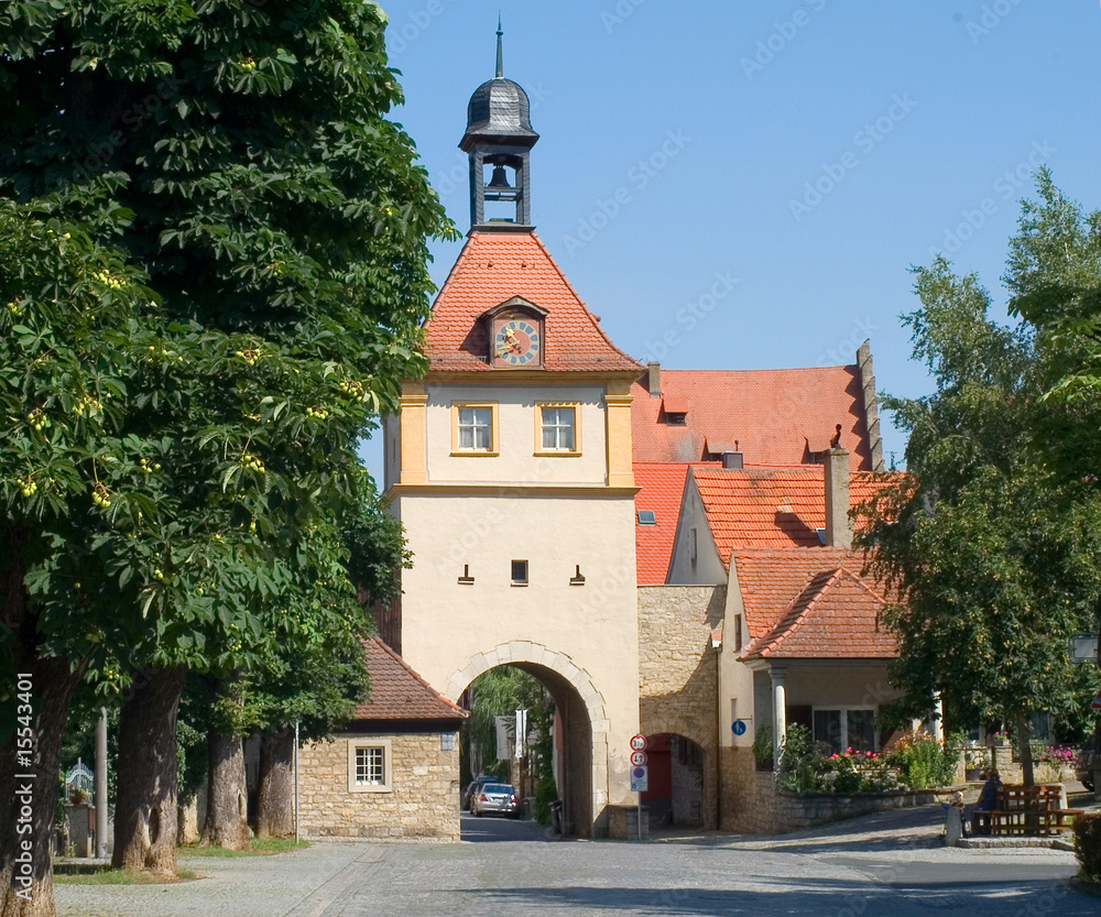 Ochsenfurter Tor in Sommerhausen Ochsenfurter Tor in Sommerhausen