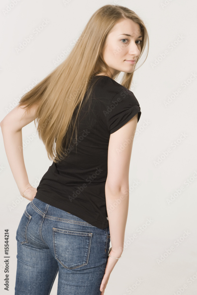 young girl a blonde with long hairs young girl a blonde with long hairs