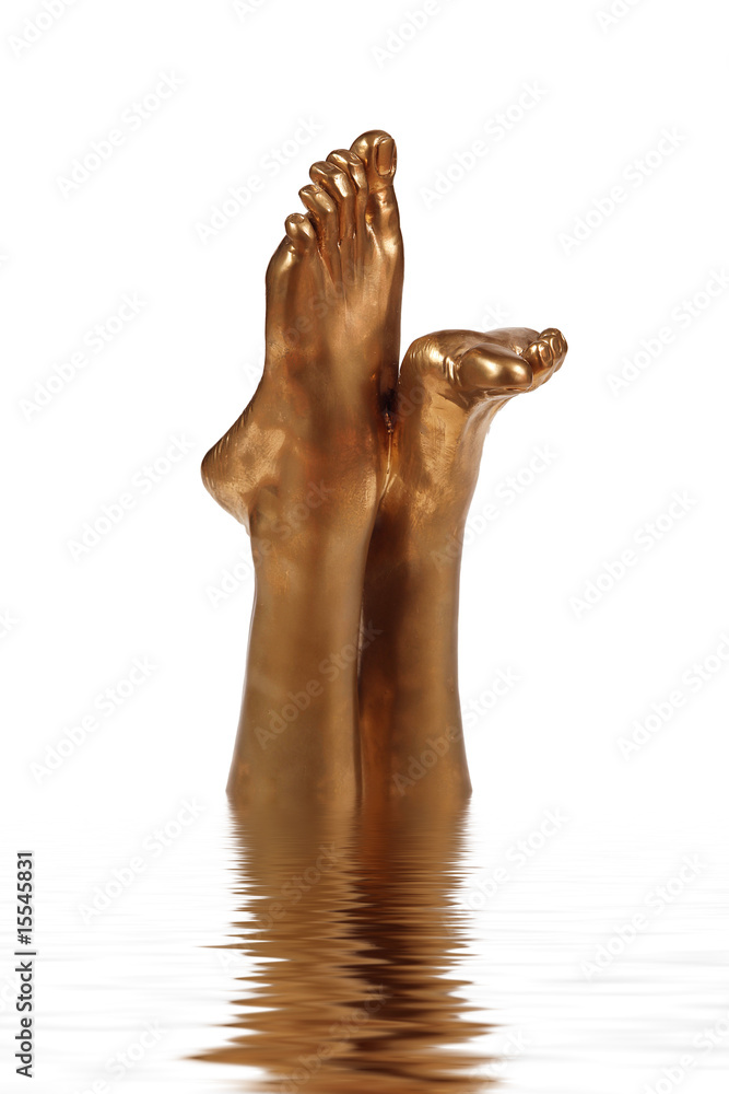 Naklejka premium piedi d'oro