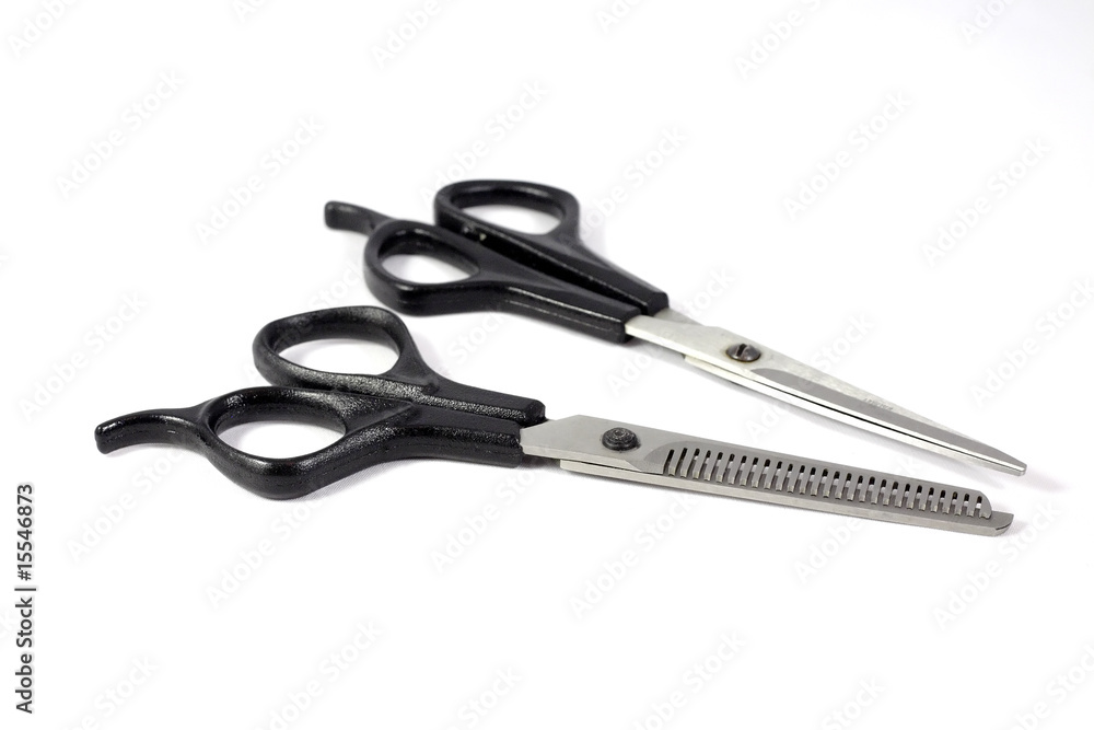 Pair of hairdresser's scissors Pair of hairdresser's scissors