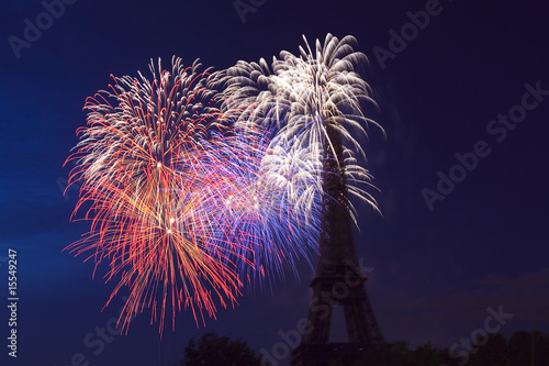 Foto Paris 14 juillet 2009 - 120 ans de la Tour Eiffel