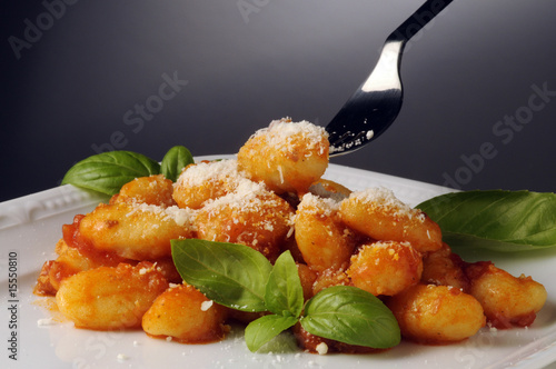 Gnocchi di patate all amatriciana - Primi piatti italiani photo