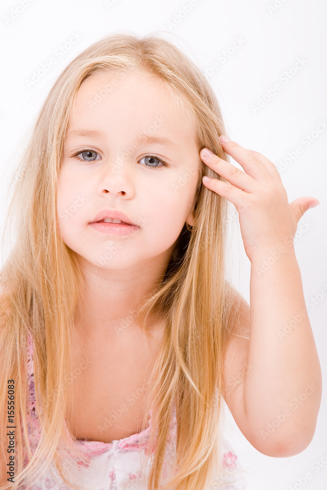 Beautiful little girl Beautiful little girl