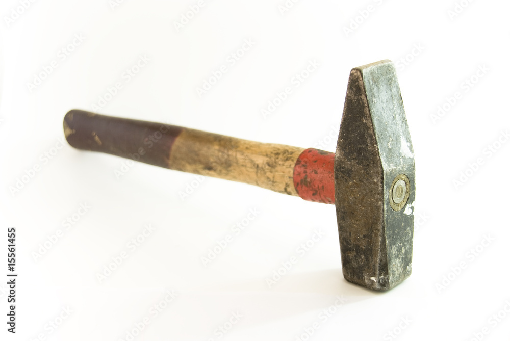 Hammer alt und benutzt Stock Photo | Adobe Stock