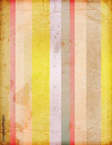 retro stripes on aged paper