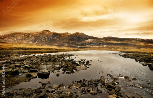 Fototapeta Naklejka Na Ścianę i Meble -  Stunning Mountain Landscape