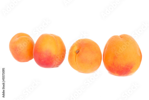 Juisy apricots.