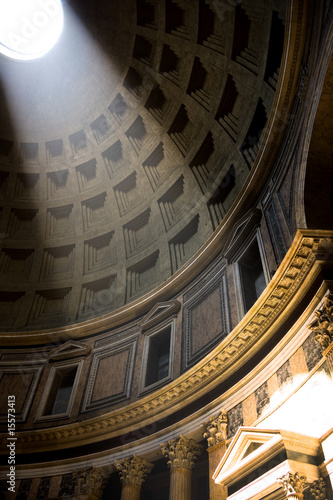 The Pantheon interior, Rome, Italy