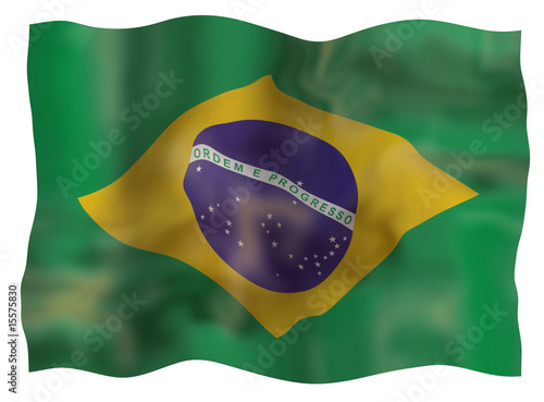 Vintage Flag of Brazil