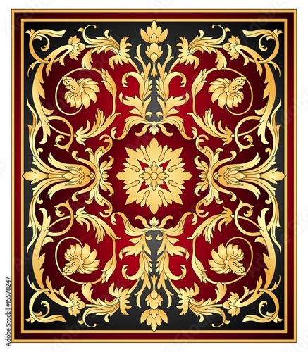 Eastern ornament vector