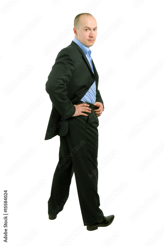 full length portrait of a businessman full length portrait of a businessman