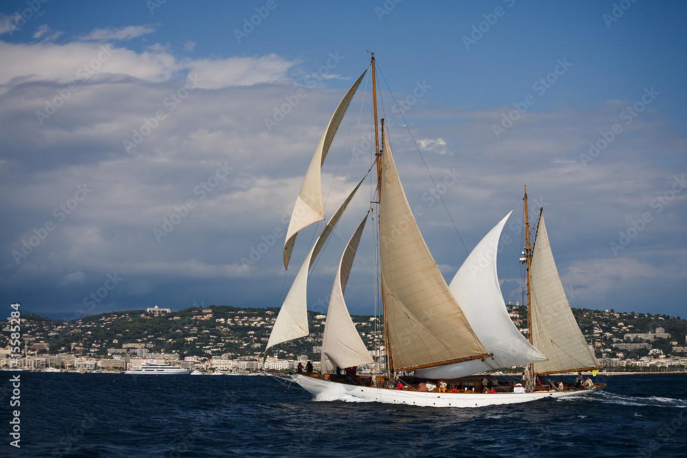 Fototapeta premium Old sailing boat
