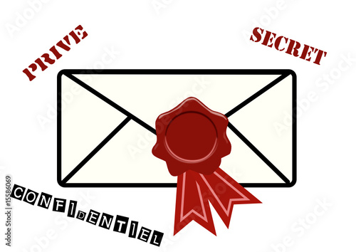 Lettre cachetée